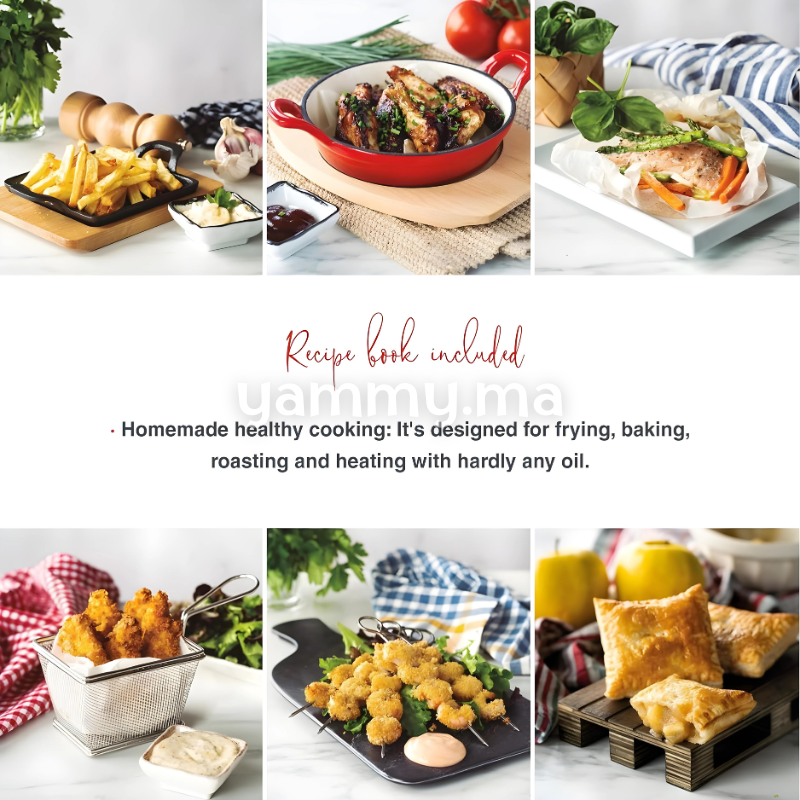 Friteuse sans Huile Air Fryer VitalCook 3L - Lacor 69509