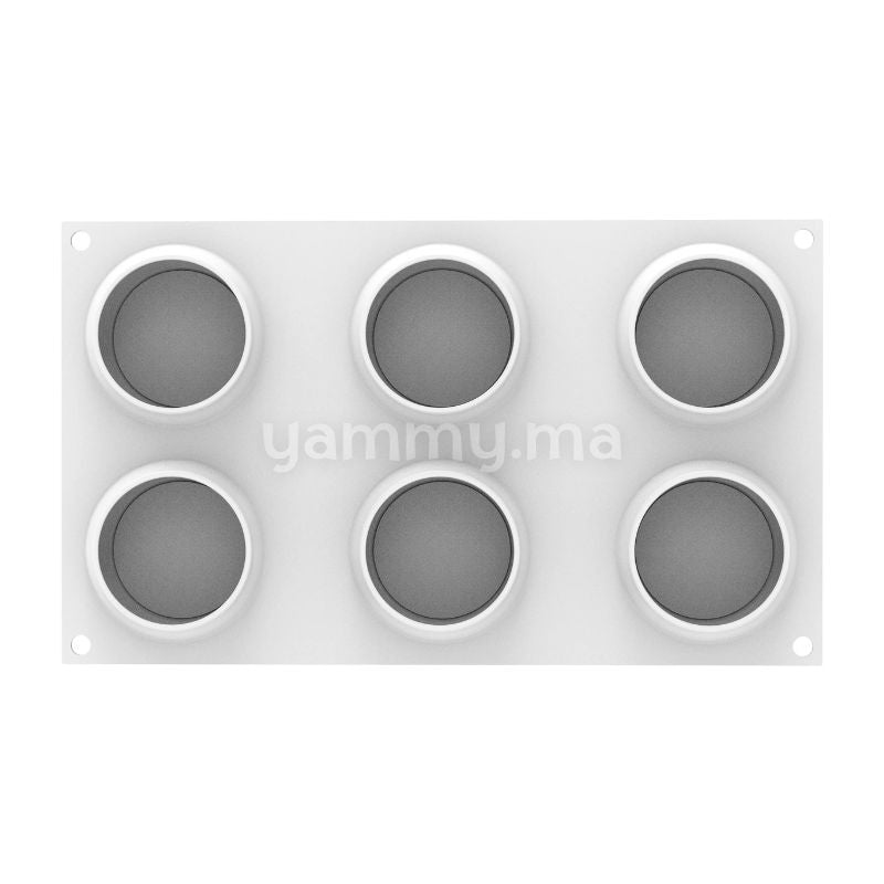 Moule Silicone Tranche de Citron 100 ml (x6) - Silikomart