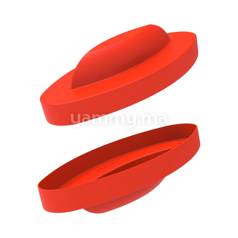 Kit Moule Silicone Tartelette 3D Cabossa 12 x 4 cm (x6) - Silikomart
