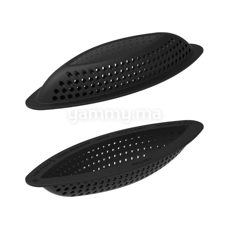 Kit Moule Silicone Tartelette 3D Cabossa 12 x 4 cm (x6) - Silikomart