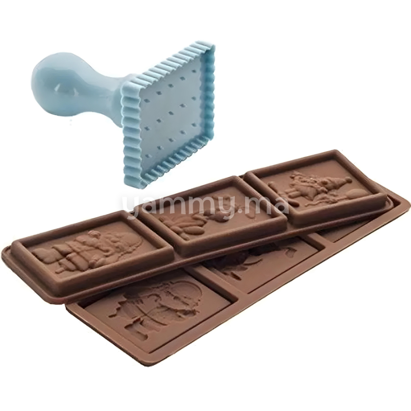 kit Biscuit au Chocolat Rectangulaire Kids - Ibili 793700