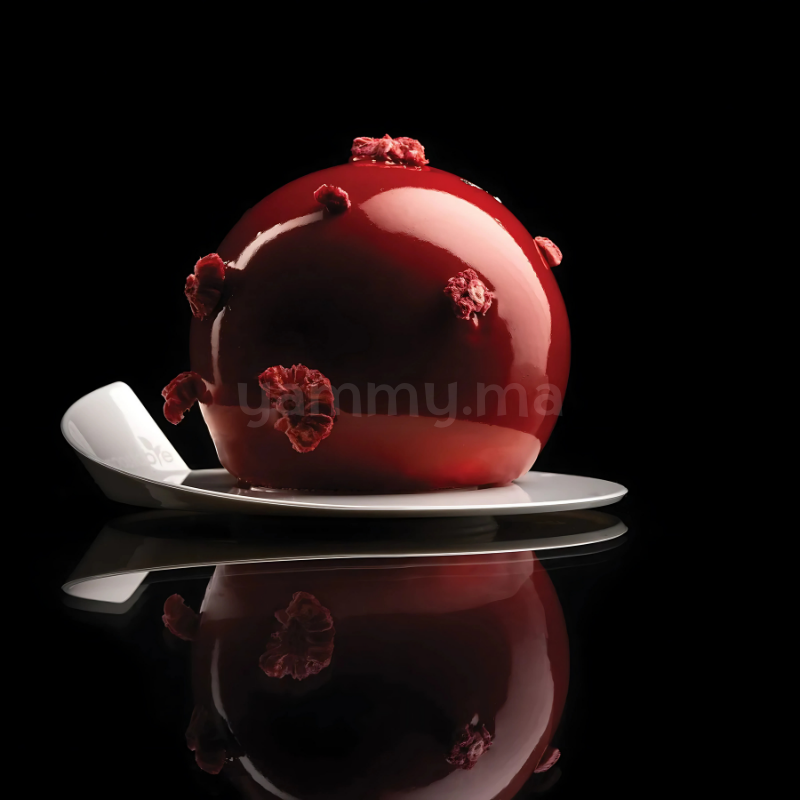 Languette Ronde Blanche 8.6 cm 25pcs - Silikomart