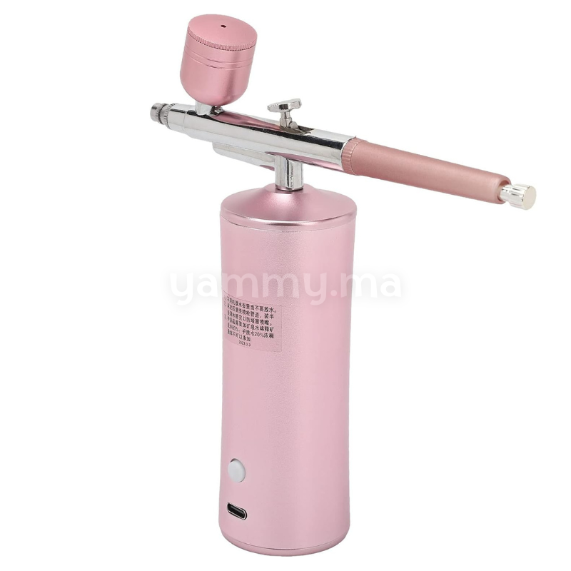 Aérographe avec Compresseur Rose
