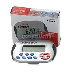 Minuteur de Cuisine Pic Électronique avec Alarme et Magnétique – Lacor 60805