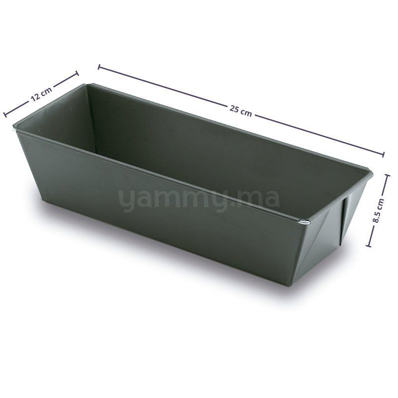 Moule à Cake 25 cm Noir - Lacor