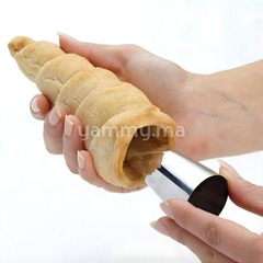 SET. 10 Moules à Cornet en Inox 9 x Ø 2.3 cm