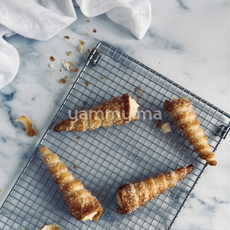 SET. 6 Moules à Cornet en Inox 12 x Ø 3.5 cm