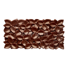 Moule Chocolat en Polycarbonate Tablette Bouquet 100 gr (x3) "PC5076" - Pavoni