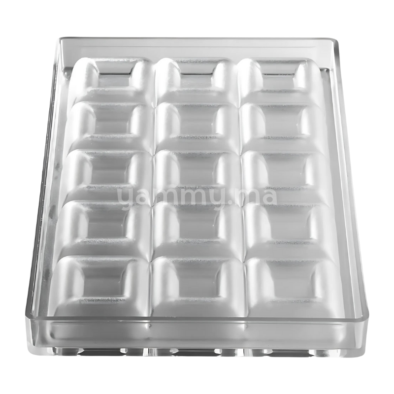 Moule Chocolat en Polycarbonate Tablette Maxi Choco "PC5051" - Pavoni