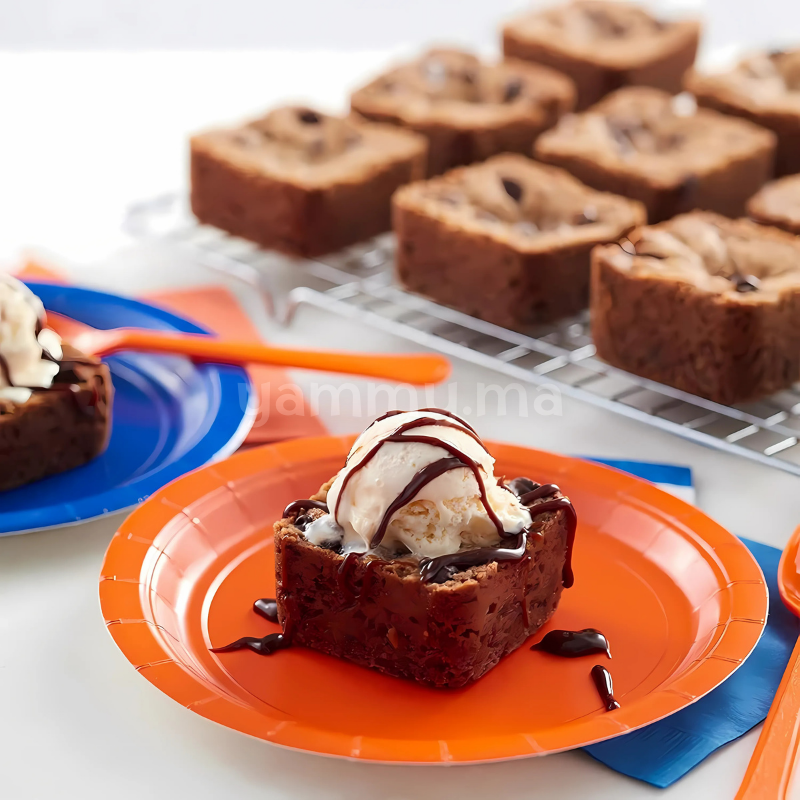 Moule à 12 Muffins Carrés avec Fond Amovible – Antiadhésif