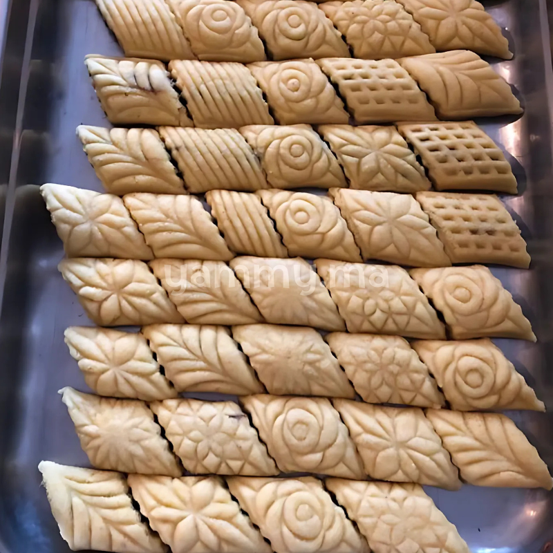 Moule à Makrout Cristal Arabesque – 5 Cavités