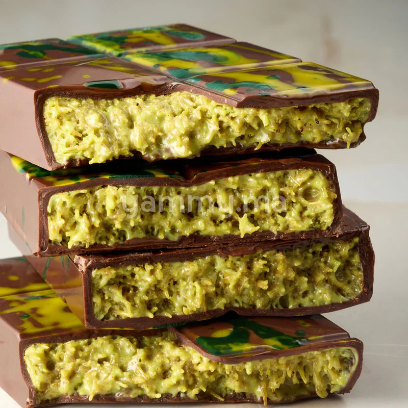 Moule Chocolat en Polycarbonate Tablette Dubai 200 gr (x3) "PC5078" - Pavoni