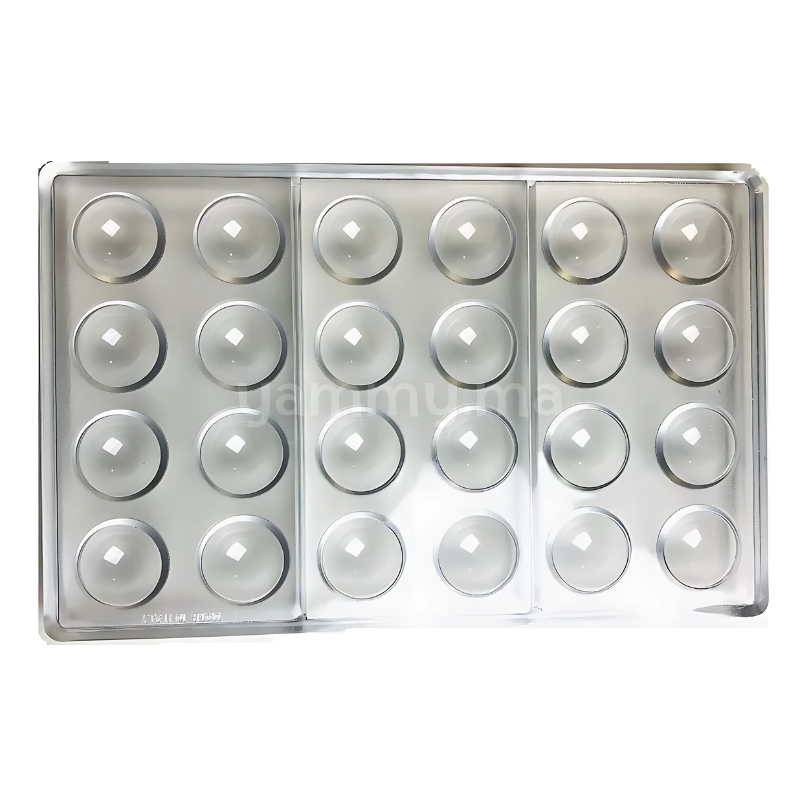 Moule Chocolat en Polycarbonate Demi-sphère "PC5017" - Pavoni