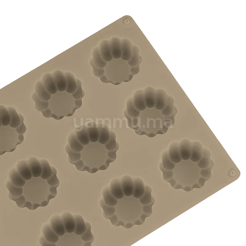 Moule Silicone Charlotte Ø 4.5 cm (x15)