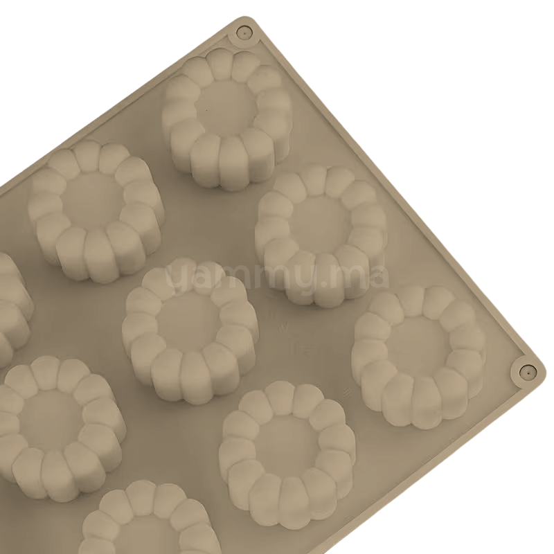 Moule Silicone Charlotte Ø 4.5 cm (x15)