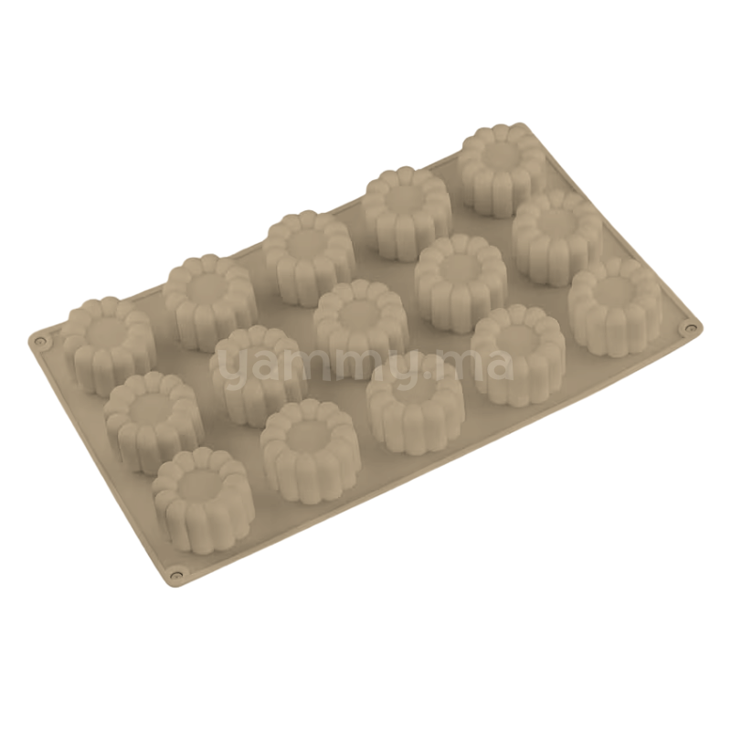 Moule Silicone Charlotte Ø 4.5 cm (x15)