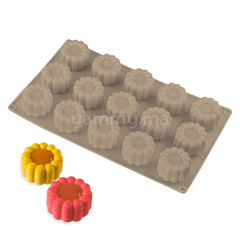 Moule Silicone Charlotte Ø 4.5 cm (x15)