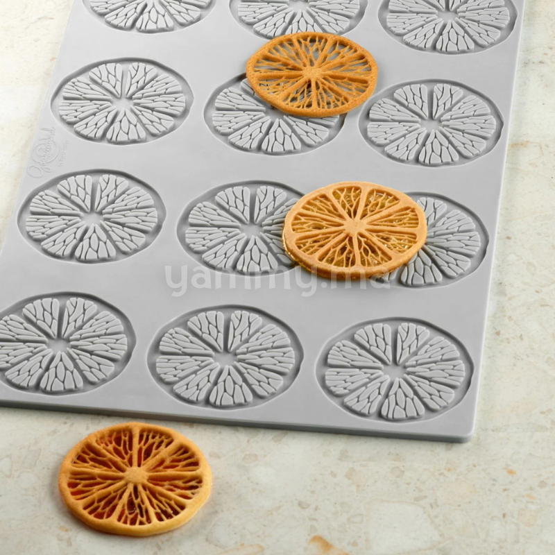 Moule Silicone Agrumes Citrus Ø 6 cm (x12) "GG078" - Pavoni