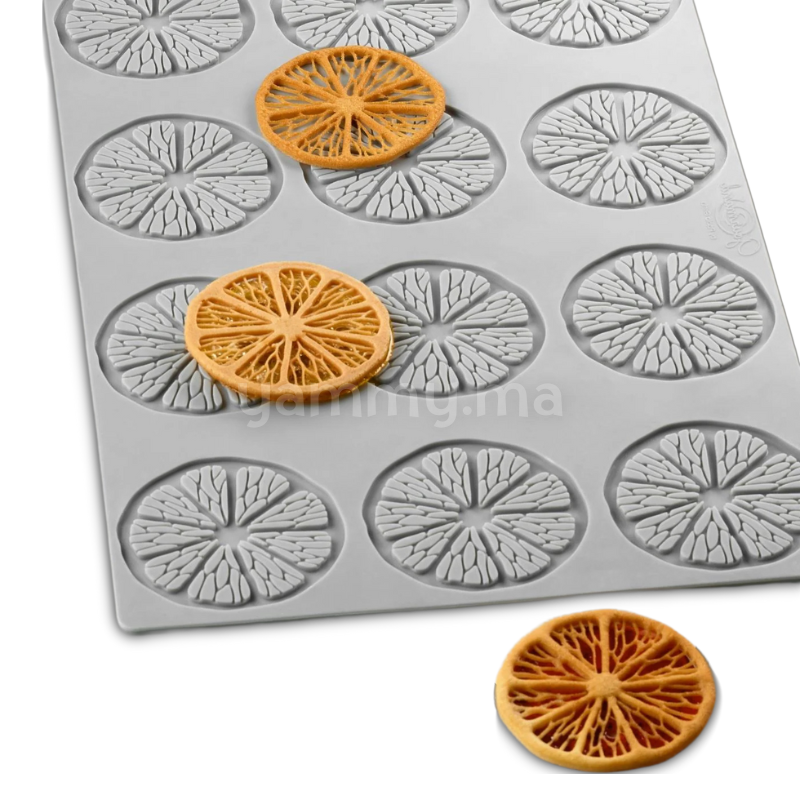 Moule Silicone Agrumes Citrus Ø 6 cm (x12) "GG078" - Pavoni