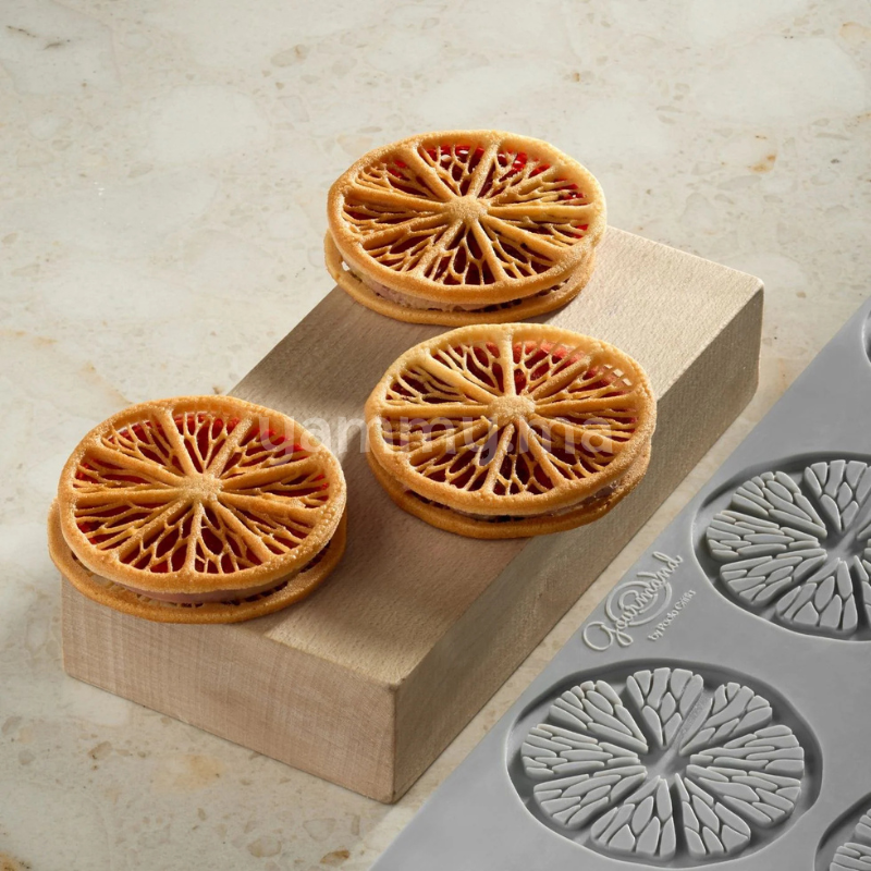 Moule Silicone Agrumes Citrus Ø 6 cm (x12) "GG078" - Pavoni