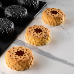 Moule Silicone Dahab Ø 7.5 x H 3 cm (x12) "PX43120" – Pavoni