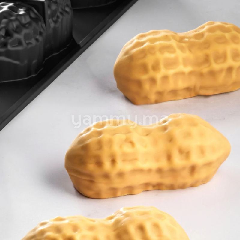 Moule Silicone Cacahuète 10 x 4.8 cm (x12) "PX43132" – Pavoni