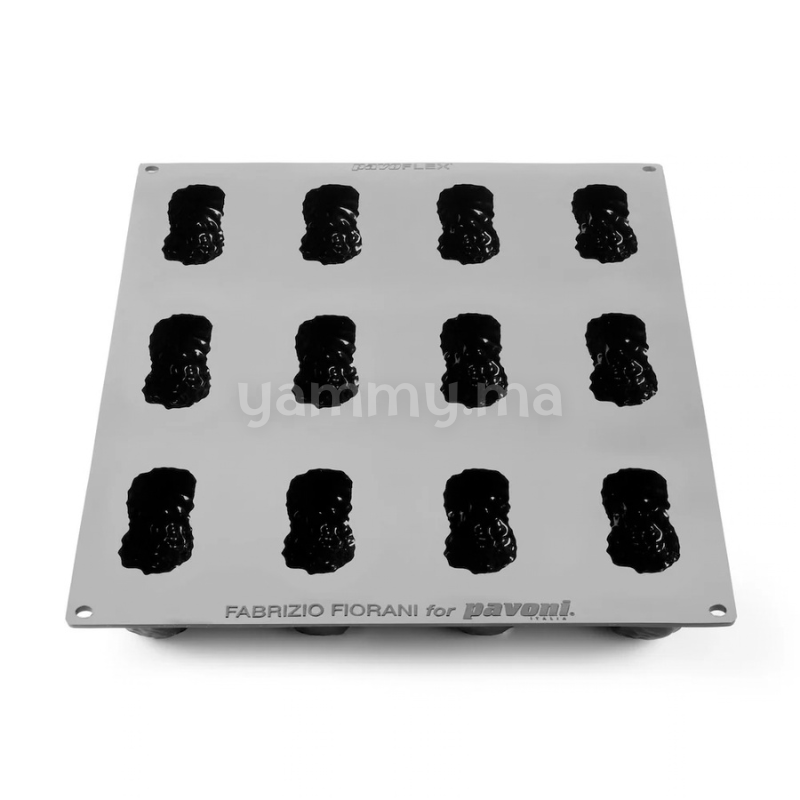 Moule Silicone Cacahuète 10 x 4.8 cm (x12) "PX43132" – Pavoni