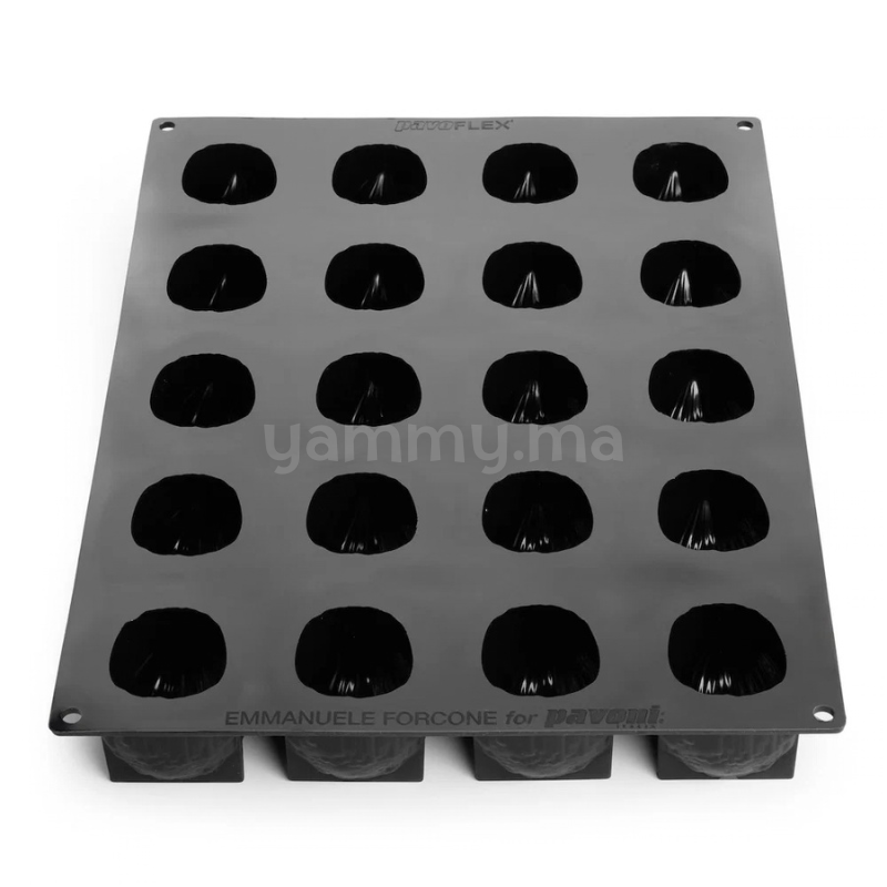Moule Silicone Noisette 6.8 x 6 cm (x20) "PX43137" – Pavoni
