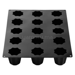 Moule Silicone Pandoro Ø 6.5 x H 6.5 cm (x15) "PX43114" – Pavoni