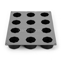Moule Silicone Panier Ø 7.4 x H 4.5 cm (x12) "PX43127" – Pavoni
