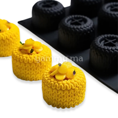Moule Silicone Regalia Ø 7 x H 4.8 cm (x12) "PX43130" – Pavoni