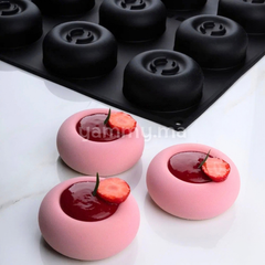 Moule Silicone Rond C'est la Vie Ø 7.4 x H 3 cm (x12) "PX43122" – Pavoni