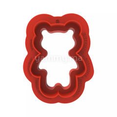Moule Silicone Ours en Peluche "Teddy Bear" 68 ml 7.9 cm (x8) - Silikomart