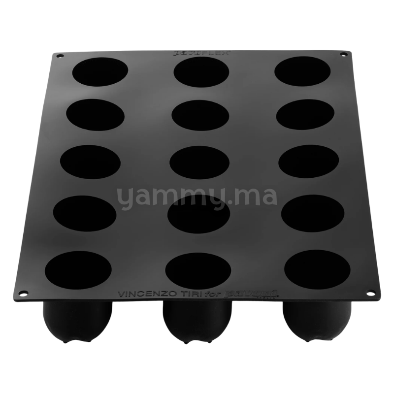 Moule Silicone Panettone Ø 5.5 x H 6.5 cm (x15) "PX43113" – Pavoni