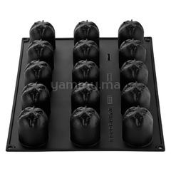 Moule Silicone Panettone Ø 5.5 x H 6.5 cm (x15) "PX43113" – Pavoni