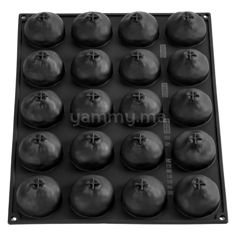 Moule Silicone Citron Top Ø 6 x H 3.7 cm (x20) "PX4359" – Pavoni