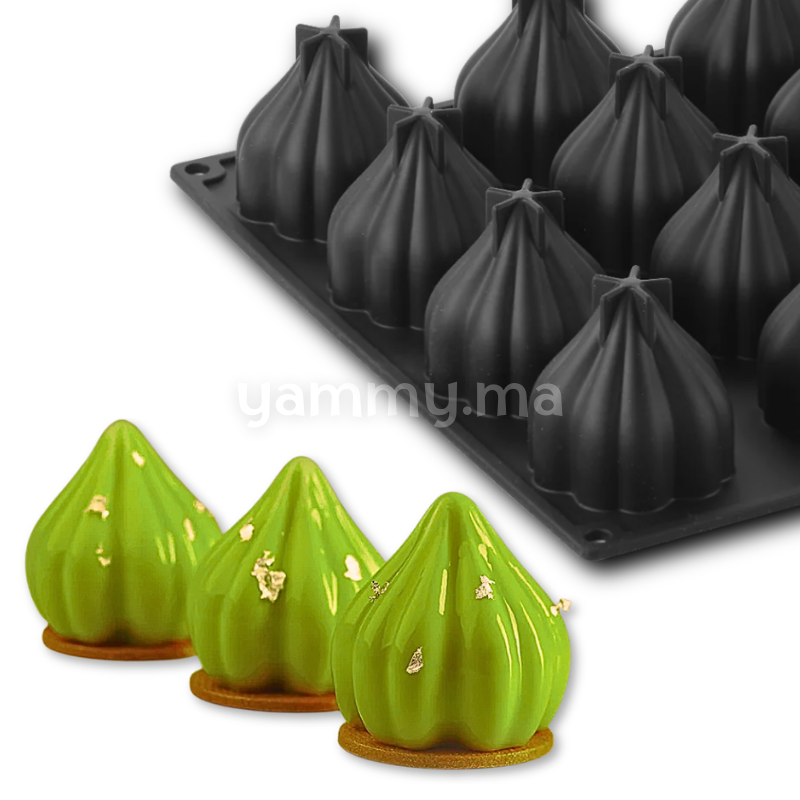 Moule Silicone Figue Ø 6 x H 6.3 cm (x20) "PX4362" – Pavoni