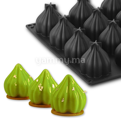 Moule Silicone Figue Ø 6 x H 6.3 cm (x20) "PX4362" – Pavoni