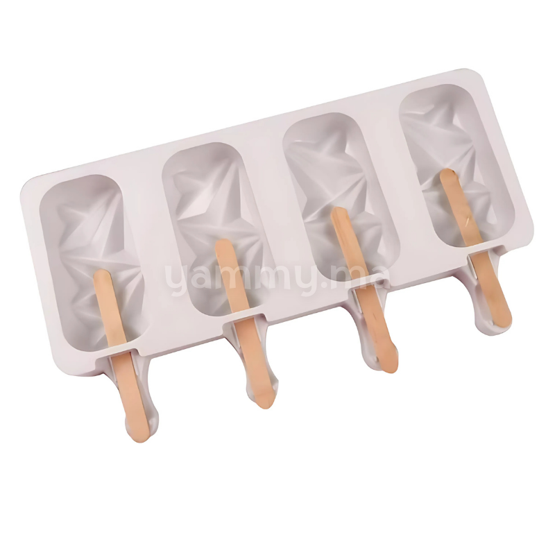 Moule Silicone à 4 Glaces Shock