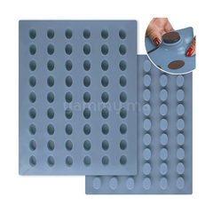 Moule Silicone Mini Oval pour Chocolat (x54) "C291"