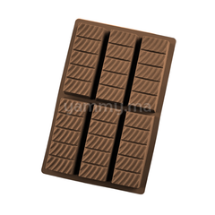 Moule Silicone Tablette Chocolat Linea (x6)