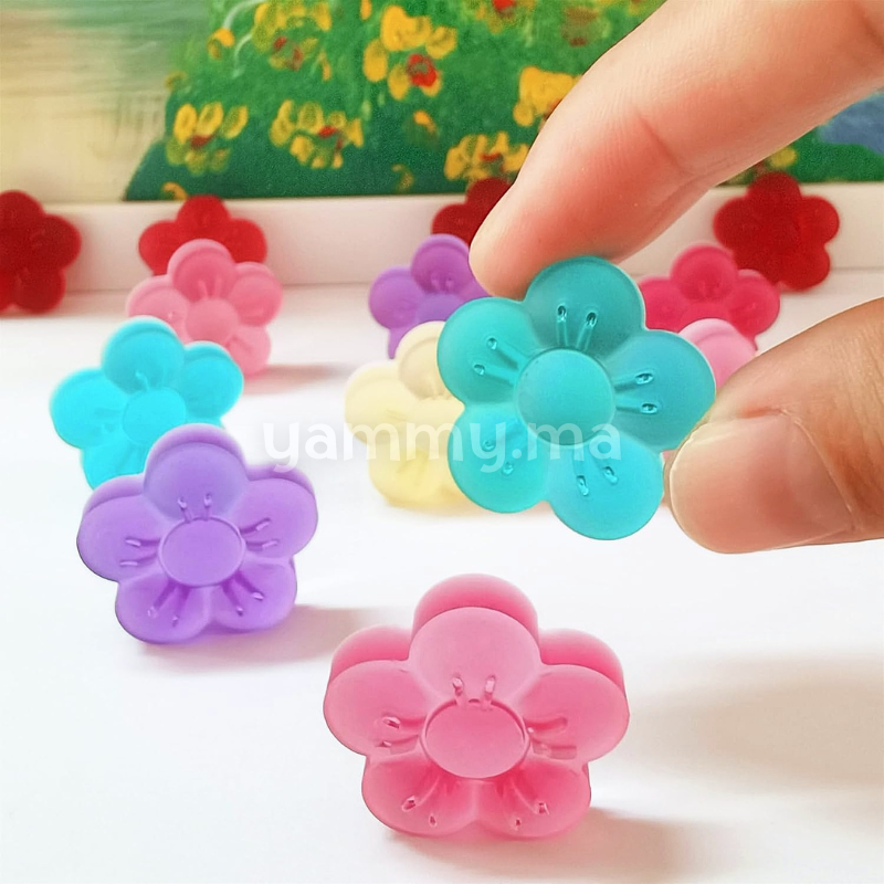 Moule Silicone Mini Fleur Blossom Ø 2.5 cm (x70)