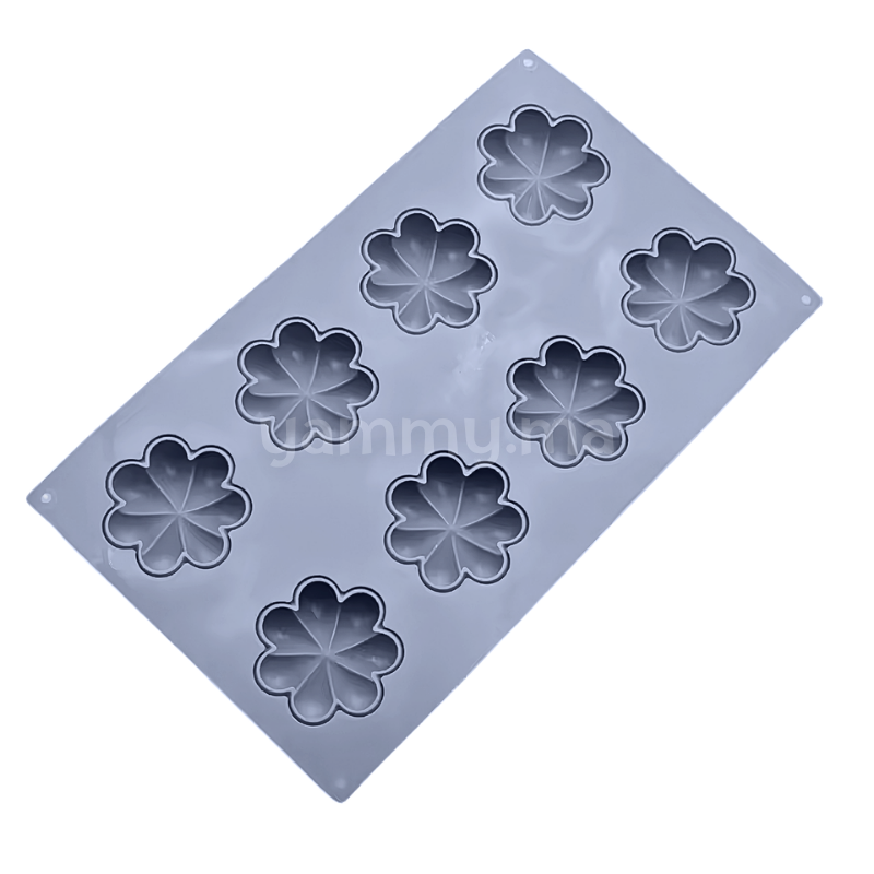 Moule Silicone Blossom Ø 5 cm (x8)
