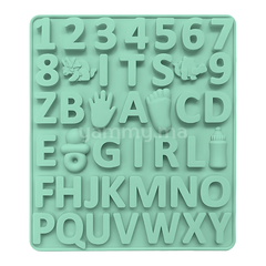 Moule Silicone Lettres et Chiffres