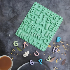 Moule Silicone Lettres et Chiffres