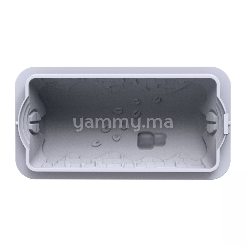 Moule Silicone Bûche Chalet d'Hiver 1100 ml - Silikomart