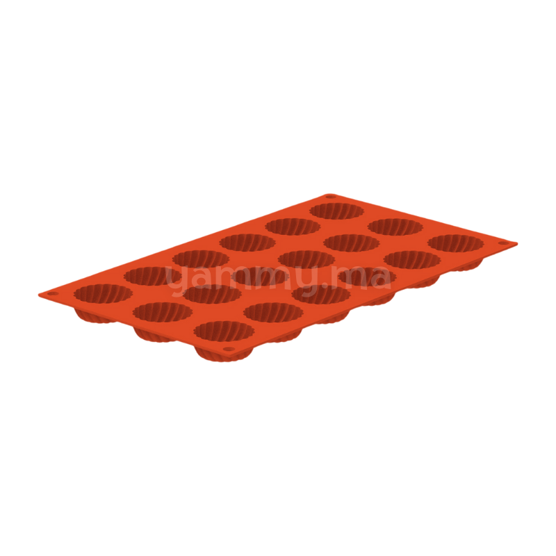 Moule Silicone Kasbah Rond "SF444" (x18) - Silikomart