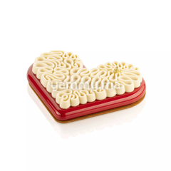 Moule en Silicone Niveau de Cœurs 580 ml - Silikomart