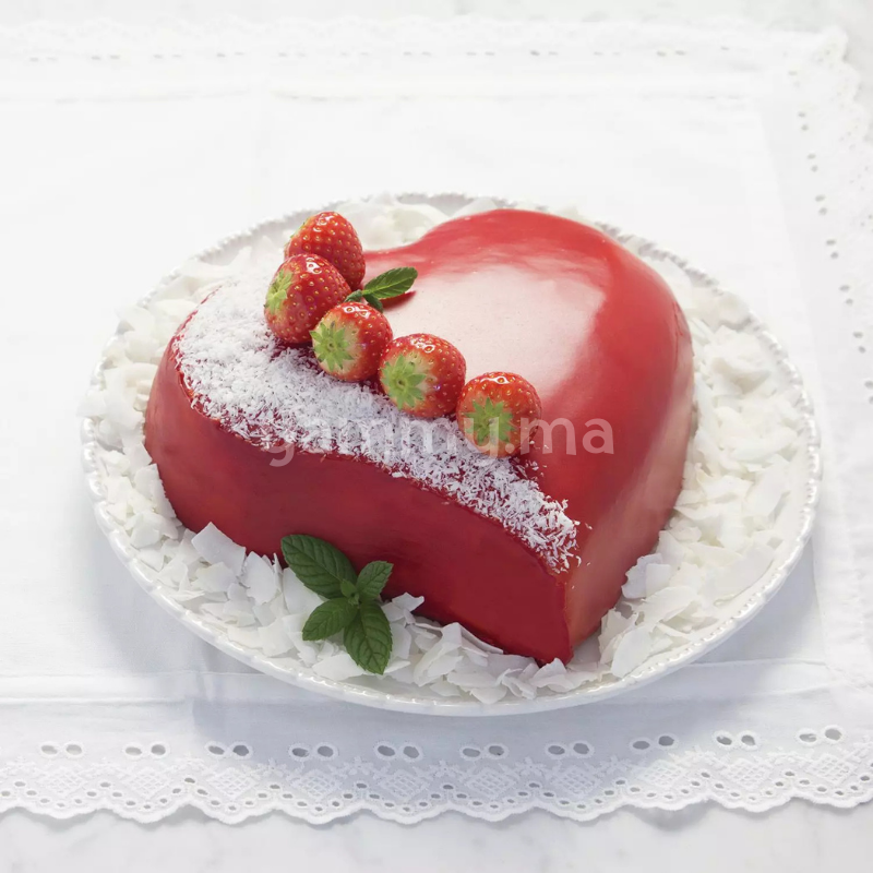 Moule Silicone Coeur 1100 ml "SFT211" - Silikomart