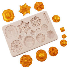 Moule Silicone - 10 Diamants